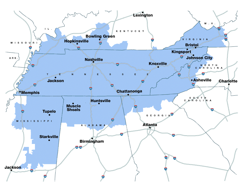 Blog Post Image - TVA Coverage map