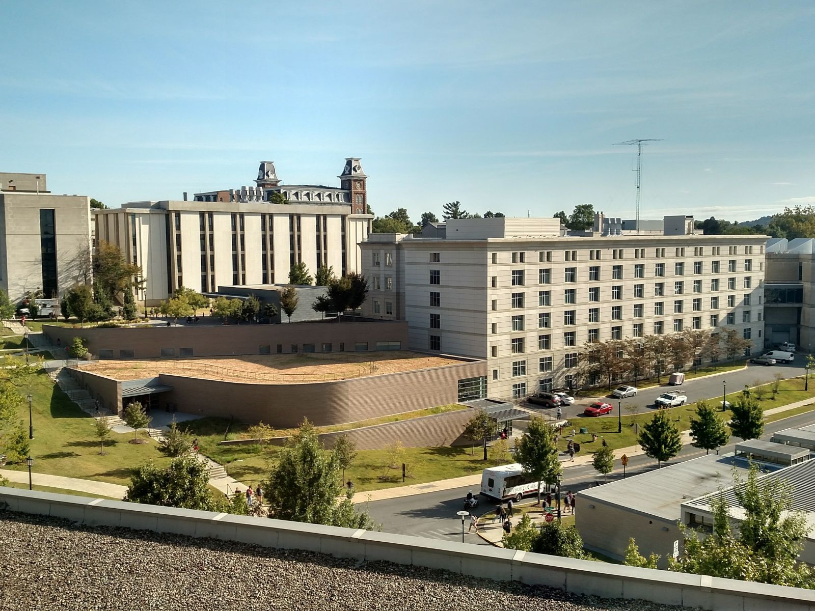 Campus buildings of the University of Arkansas
